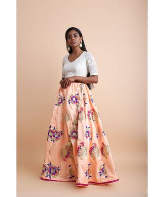 Peach Skirt 2