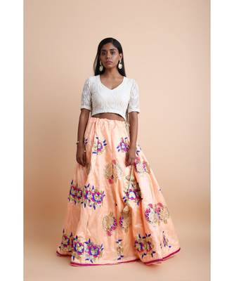 Peach Skirt 3