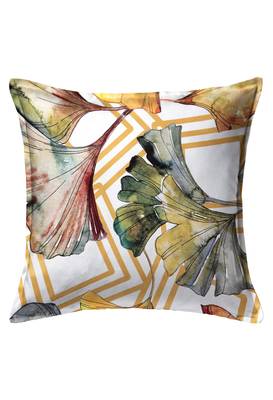 Multicoloured Set of 5 Floral Square Cushion Covers 2