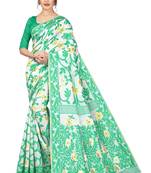 Women'S Designer  Banarasi Kanjivaram Saree With Designer Blouse