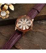 Wine Wheel Design Revolving Watch
