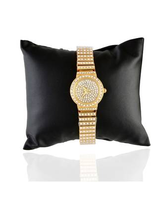 Golden Beautiful Designer Smart Look Elegant Small Dail Watch 4