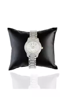 Siver Diamond Stylish Royal Designer Party Watch