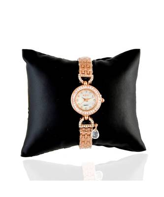 Rose Gold Beautiful Sweet N Simple Stylish Watch 3