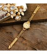 Golden Smart Look Sweet N Simple Cute Elegant Watch