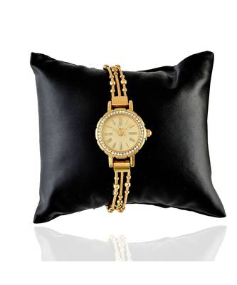 Golden Smart Look Sweet N Simple Cute Elegant Watch 3