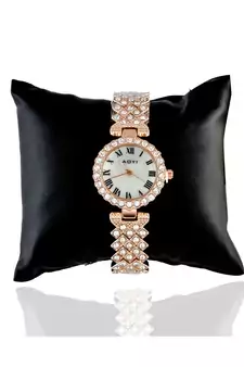 Rose Gold Party Look Full Of Diamond Collection