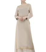 Red plain cotton ethnic-kurtis