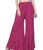 Gajari plain rayon regular_fit sharara