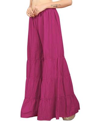 Gajari plain rayon regular_fit sharara 3