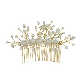 White pearl hair-accessories 1