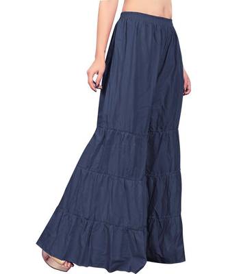 Grey plain rayon regular_fit sharara 3