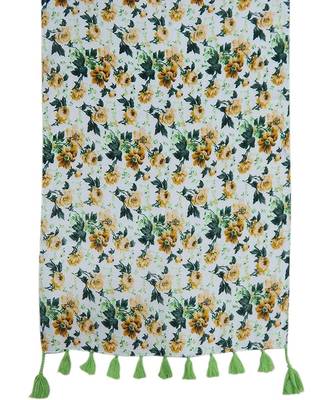 multicolor floral print Polyester scraf 3
