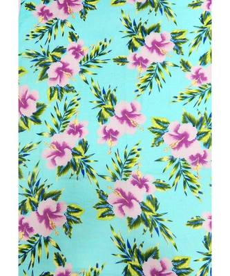 multicolor floral print Polyester scraf 2