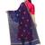 Navy Blue Cotton Silk Embroidered Womens Dupatta