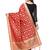 Red Poly Silk Banarasi Womens Dupatta