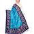 turquoise Bhagalpuri Silk Printed Womens Dupatta