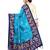 turquoise Bhagalpuri Silk Printed Womens Dupatta