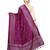 Purple Bhagalpuri Silk Printed Womens Dupatta