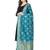 Turquoise Poly Silk Banarasi Womens Dupatta