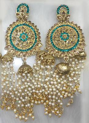 Blue diamond earrings 1