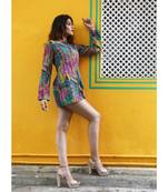 multicolor cotton handmade desinger ladies women western kanth jacket