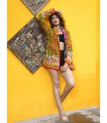 multicolor cotton handmade desinger ladies women western kanth jacket
