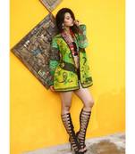 multicolor cotton handmade desinger ladies women western kanth jacket