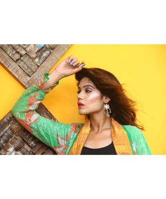 multicolor cotton handmade desinger ladies women western kanth jacket 3