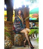 multicolor cotton handmade desinger ladies women western kanth jacket