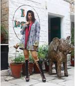 multicolor cotton handmade desinger ladies women western kanth jacket