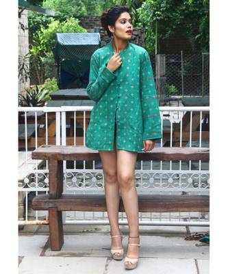 multicolor cotton handmade desinger ladies women western kanth jacket 3