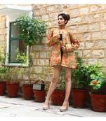 multicolor cotton handmade desinger ladies women western kanth jacket