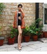 multicolor cotton handmade desinger ladies women western kanth jacket