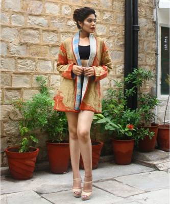 multicolor cotton handmade desinger ladies women western kanth jacket 1