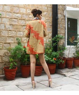multicolor cotton handmade desinger ladies women western kanth jacket 4