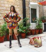 multicolor cotton handmade desinger ladies women western kanth jacket