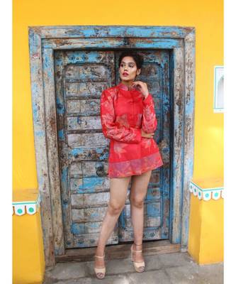 multicolor cotton handmade desinger ladies women western kanth jacket 2