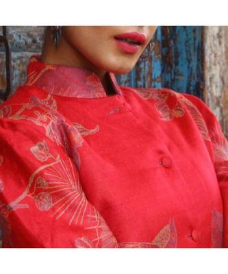 multicolor cotton handmade desinger ladies women western kanth jacket 3