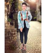 multicolor cotton handmade desinger ladies women western kanth jacket