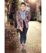 multicolor cotton handmade desinger ladies women western kanth jacket