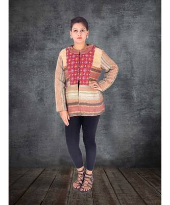 multicolor cotton handmade desinger ladies women western kanth jacket 1