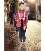 multicolor cotton handmade desinger ladies women western kanth jacket