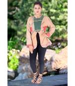 multicolor cotton handmade desinger ladies women western kanth jacket