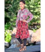 multicolor cotton handmade desinger ladies women western kanth jacket
