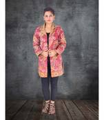 multicolor cotton handmade desinger ladies women western kanth jacket