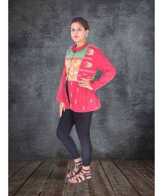 multicolor cotton handmade desinger ladies women western kanth jacket 1