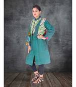 multicolor cotton handmade desinger ladies women western kanth jacket
