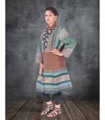 multicolor cotton handmade desinger ladies women western kanth jacket