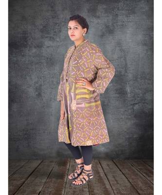 multicolor cotton handmade desinger ladies women western kanth jacket 1